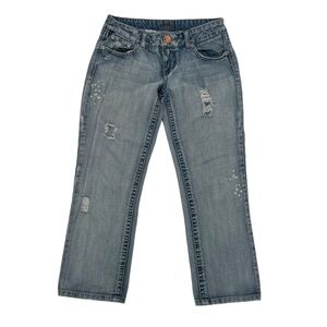 Vanity Distressed Ankle Jeans Size 27 Women’s
